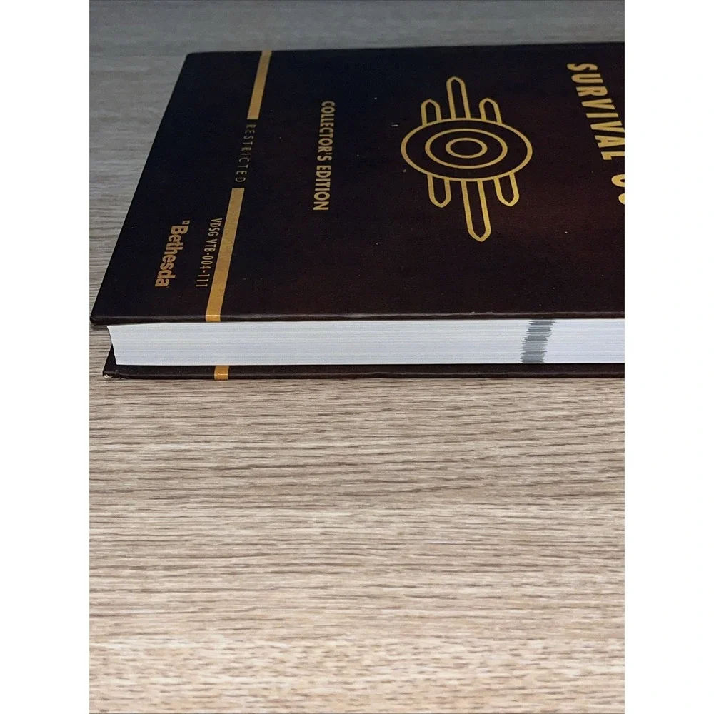 Fallout 4 Vault Dwellers Survival Guide Collector's Edition Restricted Hardcover
